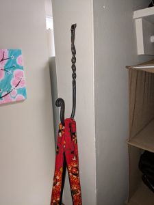 A simple coat hanger